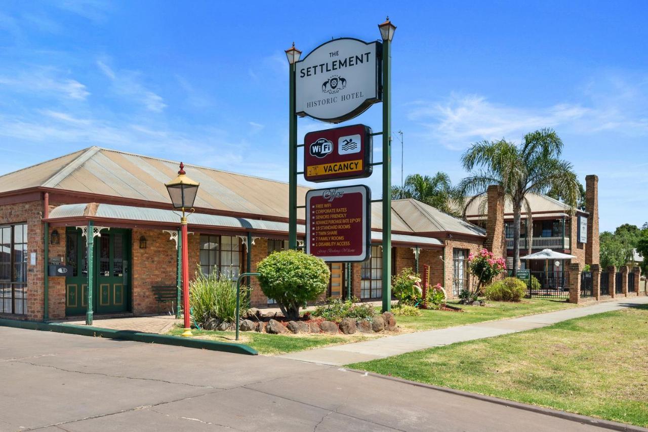 The Settlement Historic Hotel Echuca Exterior foto