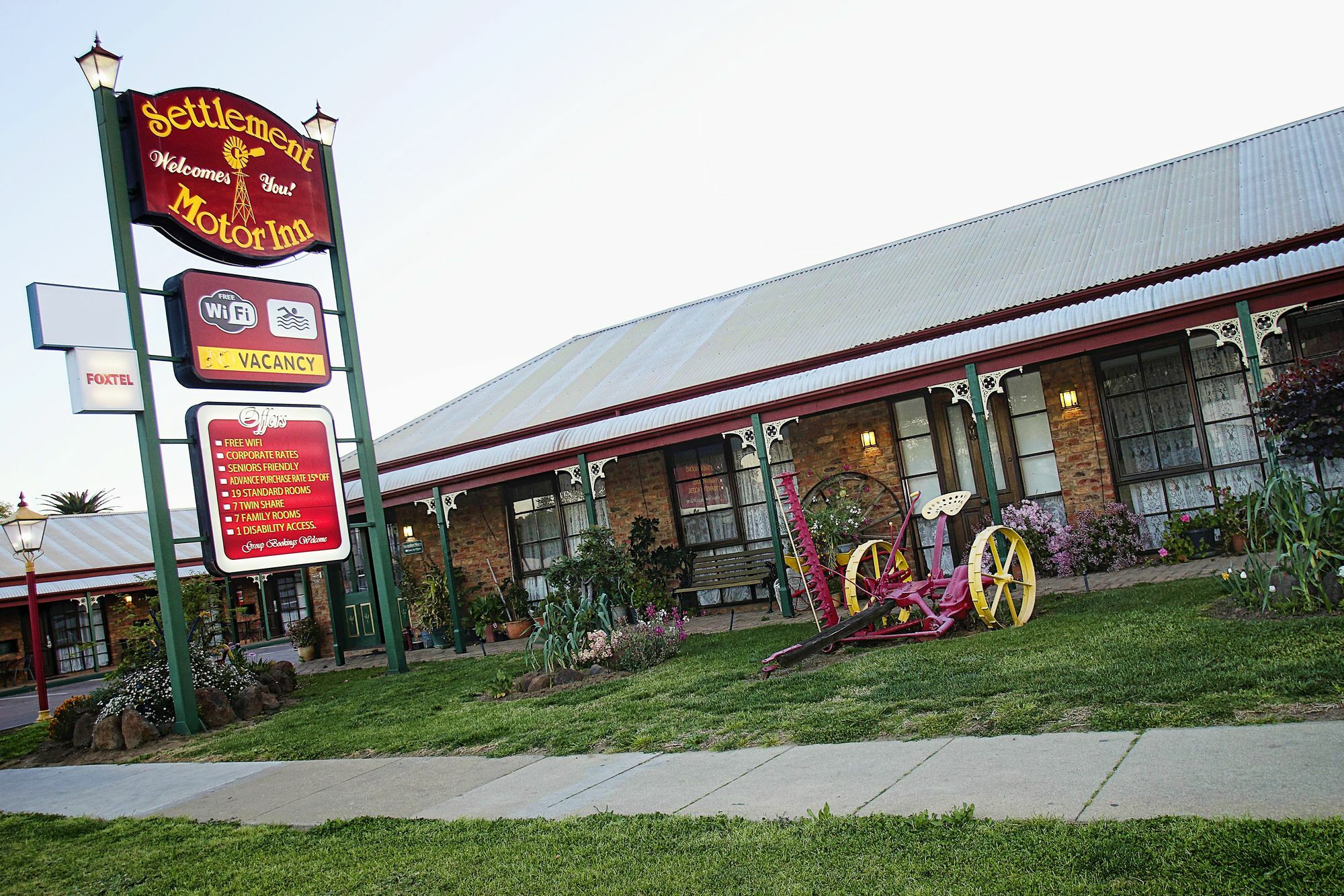 The Settlement Historic Hotel Echuca Exterior foto