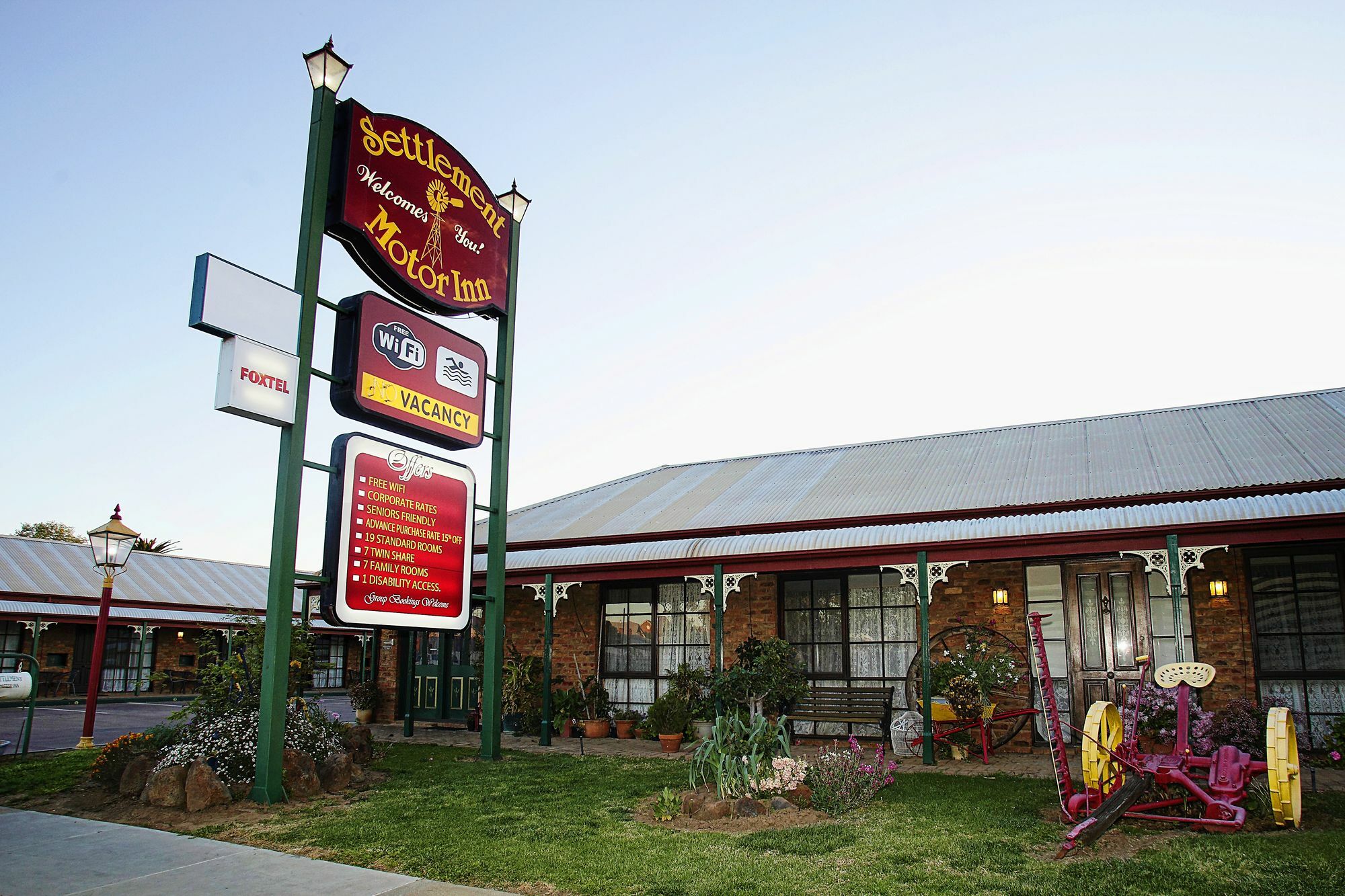 The Settlement Historic Hotel Echuca Exterior foto